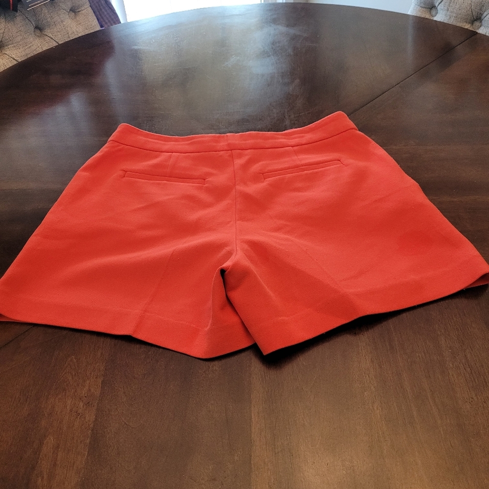 Trina Turk Women's Red High-Waist Tailored Shorts. Size 2 - Picture 4 of 11